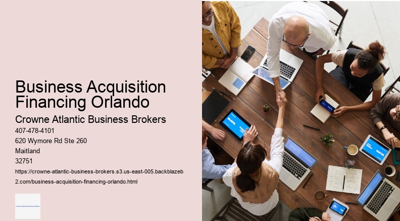 Business Acquisition Financing Orlando